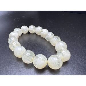 Swirly Stretch Beaded Bracelet